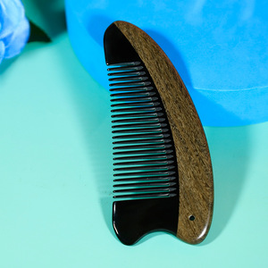 Peine de sándalo para masaje del cuero cabelludo de 10-15 cm para el cuidado del cabello y la relajación - Product Image 2