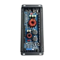 Amplificateur de puissance numérique pour voiture mono bloc classe D 13,8 V, amplificateurs de musique puissants pour voiture, 1 canal