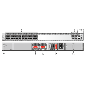 S5731S-S24P4X-A 02353AHY <span class=keywords><strong>Serie</strong></span> S5700 Switch PoE <span class=keywords><strong>de</strong></span> 24 Puertos, Switch Empresarial - Product Image 1