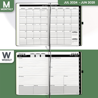 Ensemble cadeau pour étudiants Carnets de notes pour ordinateur portable imprimés à la demande en cuir PU avec stylo au design personnalisé