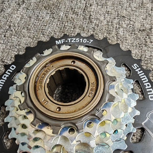 เฟืองหลังจักรยาน Shimano MF-TZ510-7 7 สปีด วัสดุอัลลอยด์สตีล ทนทาน สำหรับจักรยานเสือภูเขา - Product Image 3