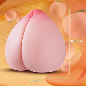 Estimulador Vaginal de Bolsillo de Alta Calidad, Juguetes Sexuales con Forma de Pechos de Durazno, Senos Suaves para Hombres - Product Image 6