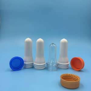 A basso prezzo 28mm 38mm 2 iniziare Pet Preform nuovo materiale di riempimento a caldo succo di latte plastica Pet bottiglia preforme - Product Image 3