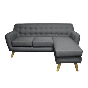 Canapé gris foncé à combinaison libre, décontracté et moderne, adapté à divers endroits tels que le salon et la chambre à coucher - Product Image 6