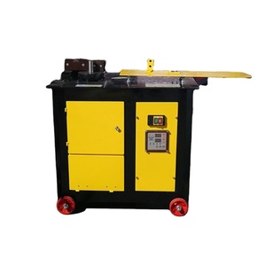 เครื่องดัดเหล็กเส้นกึ่งอัตโนมัติ ควบคุมด้วย PLC พร้อมมอเตอร์ 3 กิโลวัตต์ สำหรับงานก่อสร้าง - Product Image 1