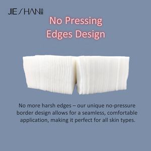 Pure <strong>Cotton</strong> Spunlace Square Facial <strong>Pads</strong> Super Soft Large Baby Disposable Makeup Cleansing Remover <strong>Pads</strong> With Custom Logo 1-Layer - Product Image 4