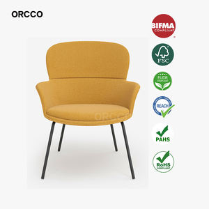 Sillón de Oficina Moderno de Estilo Nórdico para Recepción, Hotel, Edificio de Oficinas, Cápsulas de Reuniones, Modular, Individual, Sofá de Oficina, Silla de Descanso - Product Image 1