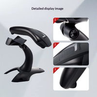 Escáner de Códigos de Barras Honeywell Voyager 1400g de Uso General, USB, CMOS, Negro, Escáner de Códigos QR, en Stock