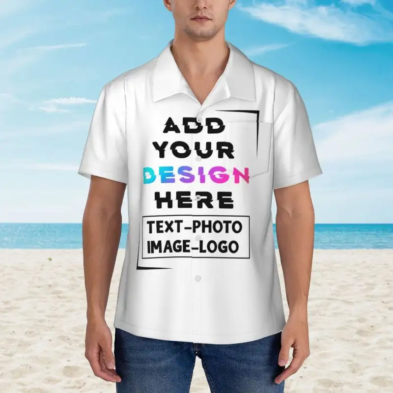 Zomer Streetwear Custom Over 3d Digitaal Printen Katoen Gevoel Modale Stof Mannen Vrouwen Volledige Sublimatie Hawaii Shirts