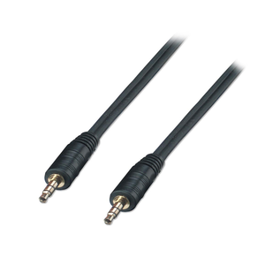 Cable de audio - cable estéreo jack 3.5 mm macho/macho de 2 m, versátil y duradero, ideal para conectar dispositivos de audio. - Product Image 1