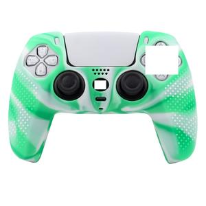 Estuche para controlador PS 5, funda protectora de silicona para juegos, gránulo P5, Camuflaje rociado con aceite, ropa remota antiarañazos - Product Image 2