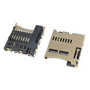 स्लॉट रीडर माइक्रो एसडी मेमोरी कार्ड धक्का श्रीमती सिम कार्ड सॉकेट कनेक्टर एसडी पुश कार्ड सॉकेट - Product Image 3