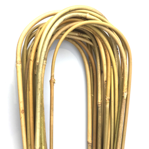Bambou Naturel Créoles en Forme De U Artisanal Treillis Jardin Fleur - Product Image 1