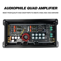 Amplificateur de voiture coréen mono 4*80W RMS classe D amplificateur 4 canaux Micro amplificateurs compacts voiture/marine/sports motorisés