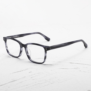 Gafas de Diseño Retro de Lujo con Logotipo Personalizado, Montura de Acetato, Patrón Sólido, Montura Óptica para Gafas, Muestra - Product Image 4