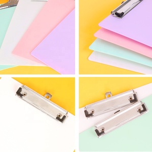 Prevalent Morandi Color <strong>Clipboard</strong> <strong>Folders</strong> Custom Logo Plastic Waterproof Sturdy <strong>Folder</strong> for School - Product Image 2