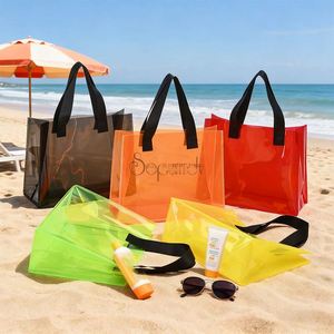 Custom Logo Large Clear <b>Tote</b> <b>Bag</b>-Versatile Waterproof Stain Resistant Transparent Shoulder <b>Tote</b> <b>Bag</b> <b>Work</b> Shoulder <b>Tote</b> <b>Bag</b> - Product Image 6