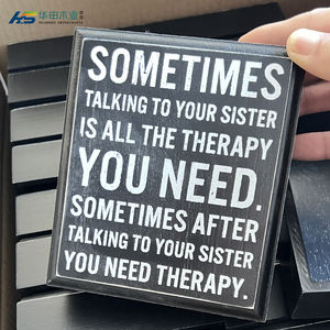 Letrero de caja de madera Art Deco móvil de resorte impreso personalizado con lo lejos que has llegado para la decoración del hogar - Product Image 6