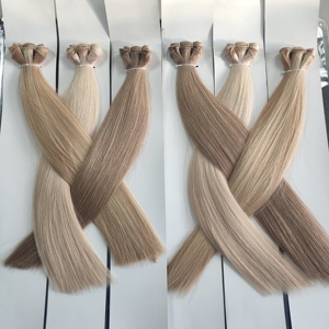 ผมต่อแบบ Infinity Weft ของ Jasminebeauty ผลิตจากผมแท้ 100% ของรัสเซีย แบบ Remy  ถักสองชั้น  แบบใหม่  ต่อผมด้วยเครื่องจักร  ผมแท้จากรัสเซีย - Product Image 2