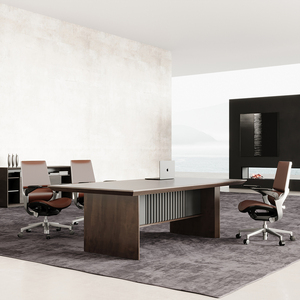 Factory Directly Modular Office Furniture Conference Meeting <b>Table</b> Desk Design Customized Large Conference <b>Table</b> - Product Image 4