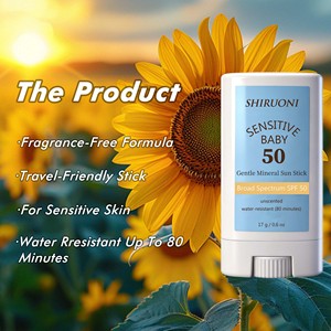 Protector Solar Mineral Natural Suave <span class=keywords><strong>para</strong></span> Niños <span class=keywords><strong>en</strong></span> Barra, Tamaño Viaje, Marca Privada, SPF 50, Larga Duración, Protector Solar Facial y Corporal Personalizado - Product Image 4