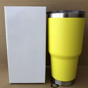 Gobelets isothermes en acier inoxydable à double paroi de 30 oz, revêtement poudré, pour bière, café, lait, vente en gros sur mesure en vrac - Product Image 3