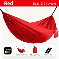 Hamac à corde ultra-fin à ouverture rapide, balançoire portable d'été pour le camping et la randonnée, capacité de charge de 200 kg 2