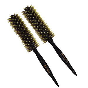 ベストセラー ローラーコーム カールヘアスタイリング 猪毛 木製ローラーコーム - Product Image 4