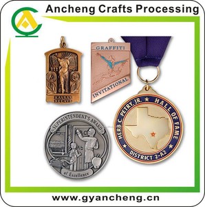 Proveedor de medallas deportivas de maratón de latón macizo personalizadas Premio personalizado barato 5K <span class=keywords><strong>Color</strong></span> Run Medalla al por mayor Grabado de medallas para correr - Product Image 3
