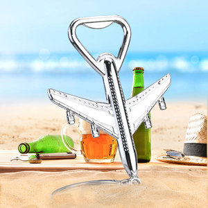 <span class=keywords><strong>Bolsa</strong></span> encanto <span class=keywords><strong>Airbus</strong></span> motor llavero novedad avión abridor llavero 3D avión Metal cerveza abridor llavero aerolínea regalo promocional - Product Image 5