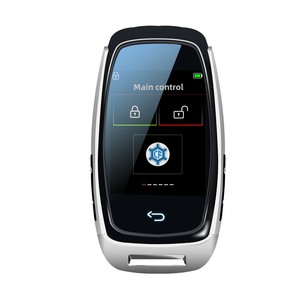Hot-Selling Boshivin Smart Digital 4-Button Start Touch LCD <strong>Key</strong> CF920 Silver/Black for Men <strong>Audi</strong> Automotive Supplies Classy <strong>Key</strong> - Product Image 1