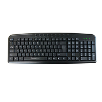 Clavier multimédia USB personnalisé avec 9 touches multifonctions pour ordinateur de bureau