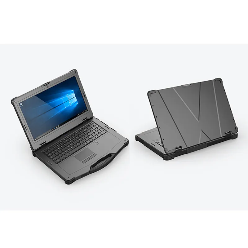 Cenava laptop berat 15.6 inci, Tablet rugged W15U Quad Core tablet industri mendukung Win 11 OS buku tangguh