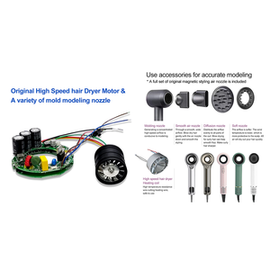 Motor CC sin escobillas de alta velocidad de 100000rpm para secador de pelo con controlador - Product Image 3
