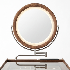 Streamlined Practical Timber <b>Bedside</b> <b>Storage</b> Unit with Drawer for Residential Bedroom Apartment Interior Application - Product Image 5