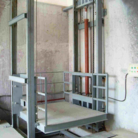 5-Tonnen-Außenlastenaufzug, Kleiner Warenlift, Vertikale Hydraulische Fracht-Hebebühne zum Verkauf