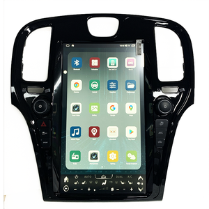 13.6 pouces voiture Navi Android Tesla Style écran tactile Auto Radio pour Chrysler 300 <span class=keywords><strong>c</strong></span> <span class=keywords><strong>2013</strong></span> - 2023 avec caméra de recul - Product Image 4