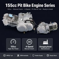 Vente en gros de moteurs de moto tout-terrain Zongshen 155cc refroidis par air, embrayage manuel, 4 vitesses, Pit Bike