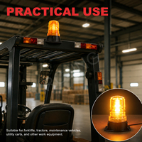 Nuevas Luces Estroboscópicas LED de Advertencia RCJ 12V/24V Baliza Magnética Intermitente Accesorio para Camiones y Vehículos de Construcción