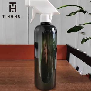 ขวดพลาสติกใส HDPE ขนาด 500 มล. 750 มล. 1 ลิตร 25 ออนซ์ พร้อมหัวฉีดสเปรย์และหูจับ - Product Image 6