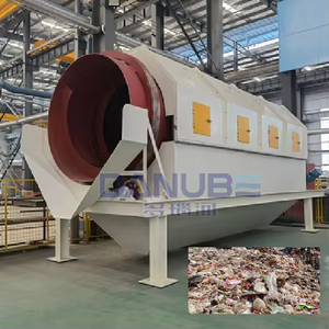 หน้าจอ Trommel ขยะมูลฝอยแบบเทศบาลหน่วยกำจัดขยะมูลฝอย - Product Image 1