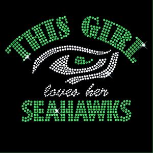 Decalques de Strass Hot Fix Seattle da Seahawk Designs para Transferência Térmica em Camisetas - Product Image 4