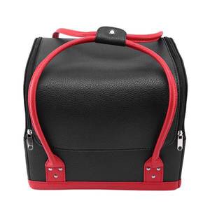 WETRUST Professionnel Grand Amovible Noir Rouge <span class=keywords><strong>Rose</strong></span> 16 Pouces PU Cuir Maquillage Voyage <span class=keywords><strong>Valise</strong></span> <span class=keywords><strong>Vanity</strong></span> Organisateur Fourre-Tout Sac À Main - Product Image 4