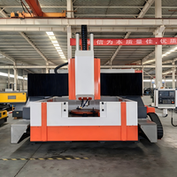 Mesin Bor, Tap, dan Milling CNC Gantry Bergerak Kecepatan Tinggi Multifungsi untuk Peralatan Pengeboran Logam
