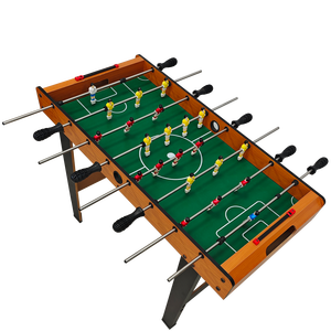 Table de baby-foot classique en bois de 33 pouces pour usage intérieur, fabriquée en MDF, logo personnalisé, certifiée EN71 ASTM ROHS, sûre pour les enfants - Product Image 6