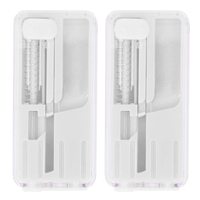 Vente en gros de boules menthol de saveurs variées pour fumeurs boîte à boules poussoirs accessoires de perles outils distributeur de batteur cigarettes ABS