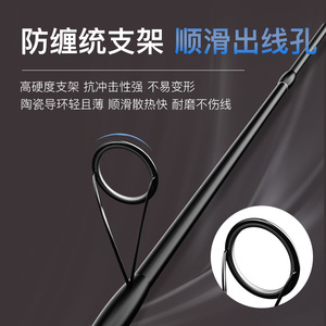 Canne à pêche Jiqiamic, action rapide, fibre de carbone, 1,8 m, pour la pêche en rivière en eau douce. - Product Image 5