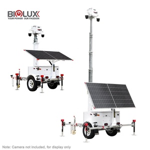 <span class=keywords><strong>Sistema</strong></span> de Cámara Móvil CCTV Solar con Mástil Telescópico y Panel Solar Ajustable de 600W para Uso en Exteriores a Largo Plazo - Product Image 1