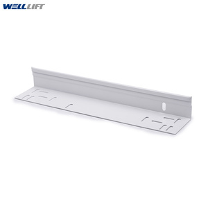 Vente en gros d'alliage d'aluminium moderne en acier inoxydable système de rail vertical manuel de pile courbé aérien pour <span class=keywords><strong>garage</strong></span> extérieur bon marché - Product Image 2