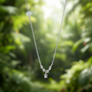 สร้อยคอจี้สแตนเลสสตีล ชุบทอง PVD ทนทาน แฟชั่นทันสมัยสำหรับผู้หญิง - Product Image 3